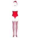 Kissmas Sexy Weihnachtskostüm - Rot